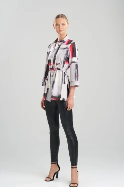 Natori Tops, Shirts & Tunics-Haru Cotton Poplin Tunic