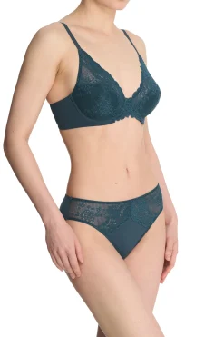 Natori T-Shirt Bras|Underwire Bras-Heavenly Convertible Comfort Lace Contour Underwire Bra
