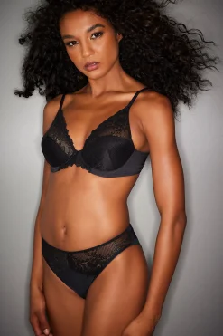 Natori T-Shirt Bras|Underwire Bras-Heavenly Convertible Comfort Lace Contour Underwire Bra
