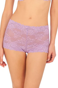 BOY Natori Boy Shorts|Bridal Bras & Lingerie-Heavenly Lace Boyshort