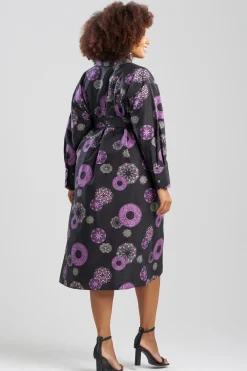 Natori Dresses-Ikigai Oversized Shirtdress