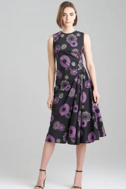 Natori Dresses-Ikigai Side Drape Dress