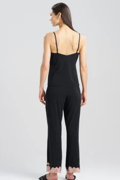 Natori Pajama Sets-Imagine Jersey Lace Cami PJ