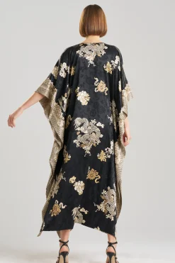 Natori Caftans|Caftan Dresses-Imperial Dragon Jacquard Caftan