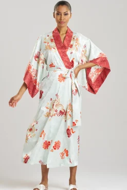 Natori Robes & Kimonos-Imperial Dragon Jacquard Robe