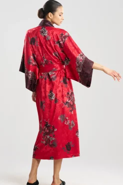 Natori Robes & Kimonos-Imperial Dragon Jacquard Robe