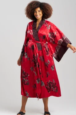 Natori Robes & Kimonos-Imperial Dragon Jacquard Robe