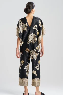 Natori Pajama Sets-Imperial Dragon Jacquard PJ