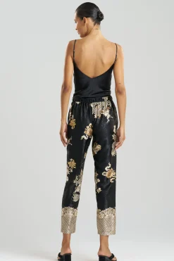 Natori Lounge Bottoms|Pants, Skirts & Shorts-Imperial Dragon Jacquard Pants