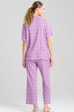 Natori Pajama Sets-Imperial Geo PJ