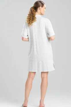 Natori Sleepshirts-Imperial Geo Sleepshirt