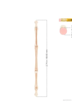 Natori Earrings|Indochine-Indochine 14k Large 2.75 Inch Bamboo Hoops