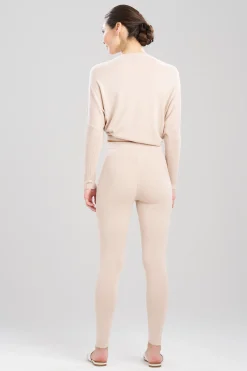 Natori Spa & Wellness|Lounge Bottoms-Indulge Cotton Knit Leggings
