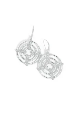 Natori Earrings|Infinity-Infinity Concentric Circle 14K Gold Earrings
