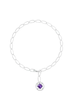 Natori Necklaces|Infinity-Infinity Concentric Circle 14K Gold And Amethyst Y Necklace