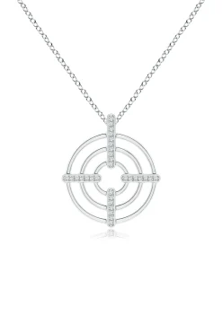 Natori Necklaces|Infinity-Infinity Concentric Circle 14K Gold Pendant Necklace