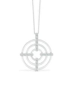 Natori Necklaces|Infinity-Infinity Concentric Circle 14K Gold Pendant Necklace