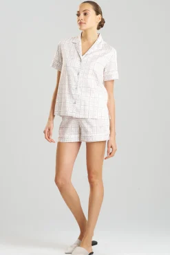 Natori Pajama Sets|Bridesmaid Pajamas & Robes-Infinity Cotton Sateen PJ