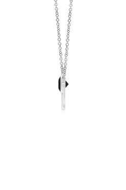 Natori Necklaces|Infinity-Infinity Half Concentric Circle 14K Gold And Black Onyx Pendant Necklace