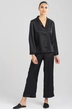 Natori Plus Sizes|Pajama Sets-Infinity Jacquard PJ