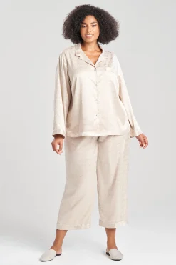 Natori Plus Sizes|Pajama Sets-Infinity Jacquard PJ