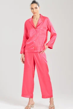 Natori Plus Sizes|Pajama Sets-Infinity Jacquard PJ