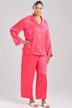 Natori Plus Sizes|Pajama Sets-Infinity Jacquard PJ