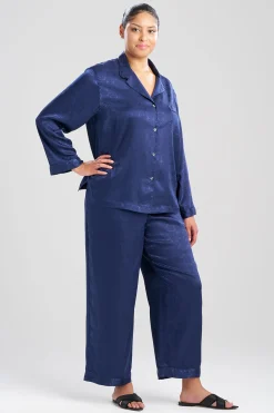 Natori Plus Sizes|Pajama Sets-Infinity Jacquard PJ