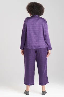 Natori Plus Sizes|Pajama Sets-Infinity Jacquard PJ