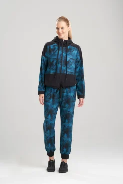 Natori Jackets & Hoodies|Athleisure-Interlocked Full Zip Hoodie