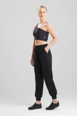 Natori Pants, Leggings & Shorts|Athleisure-Interlocked Ribbed Jogger Pants
