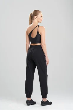 Natori Pants, Leggings & Shorts|Athleisure-Interlocked Ribbed Jogger Pants