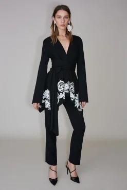 Natori Jackets & Outerwear-Isabella Applique Jacket
