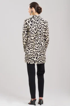 Natori Tops, Shirts & Tunics-Jaguar Cotton Poplin Embroidered Barong Shirt