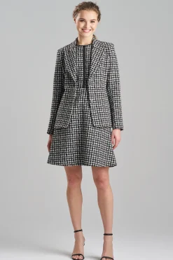 Natori Jackets & Outerwear-Japanese Check Blazer