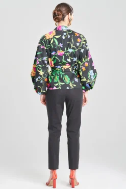 Natori Jackets & Outerwear-Junko Cotton Chino Belted Topper