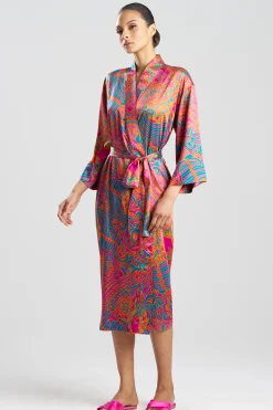 Natori Robes & Kimonos-Kaleidoscope Satin Robe