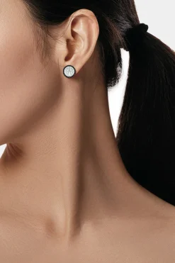 Natori Earrings|Kamon-Kamon 14k Diamond Stud Earrings