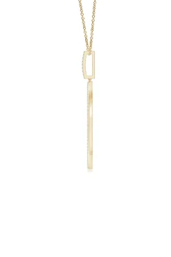 Natori Necklaces|Kamon-Kamon 14k Open Diamond Pendant Necklace