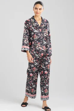 Natori Pajama Sets-Kana Cotton Sateen PJ