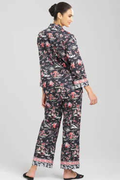 Natori Pajama Sets-Kana Cotton Sateen PJ