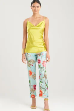 Natori Pajama Tops|Tops, Shirts & Tunics-Key Essentials Cowl Silk Cami