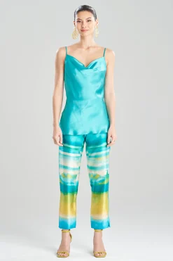 Natori Pajama Tops|Tops, Shirts & Tunics-Key Essentials Cowl Silk Cami