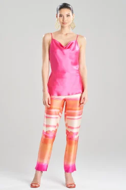 Natori Pajama Tops|Tops, Shirts & Tunics-Key Essentials Cowl Silk Cami