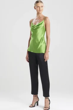 Natori Pajama Tops|Tops, Shirts & Tunics-Key Essentials Cowl Silk Cami