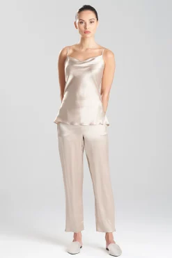 Natori Pajama Tops|Tops, Shirts & Tunics-Key Essentials Cowl Silk Cami