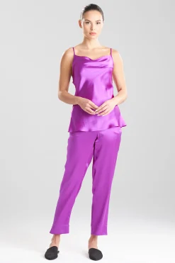 Natori Pajama Tops|Tops, Shirts & Tunics-Key Essentials Cowl Silk Cami