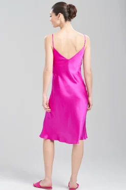 Natori Dresses-Key Essentials Short Silk Slip