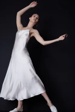 Natori Gowns|Bridal Gowns-Key Essentials Silk Cowl Neck Gown