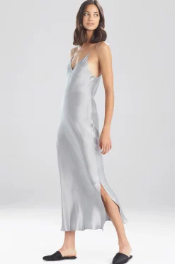 Natori Dresses|Gowns-Key Essentials Silk Gown